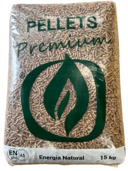 Saco de pellets EN Plus A1 Premium 15Kg