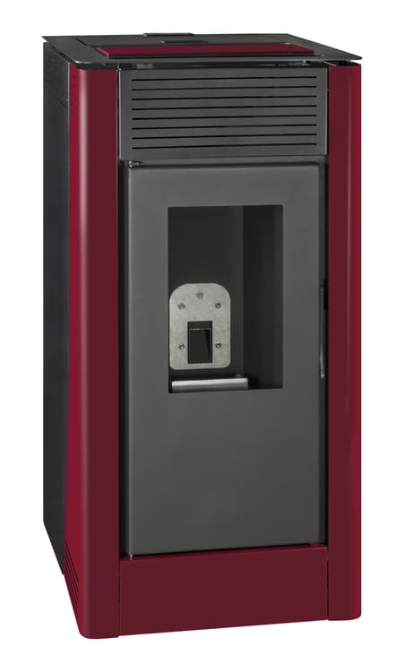 Salamandra a pellets hidro VELIKA ROXO 16KW - Image 3