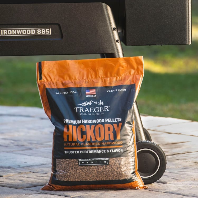 Sac à pellets HICKORY (Caryer) our barbecue 9 kg - Traeger - Image 3