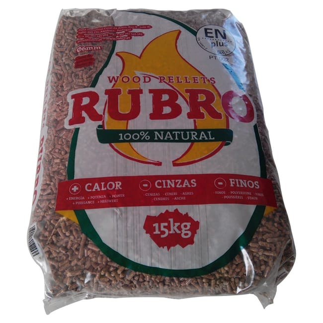 Saco de pellets EN Plus A1 Rubro 15Kg