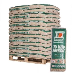 Pellets Van Roje ENplus A1 – Palete de 65 sacos de 15 kg
