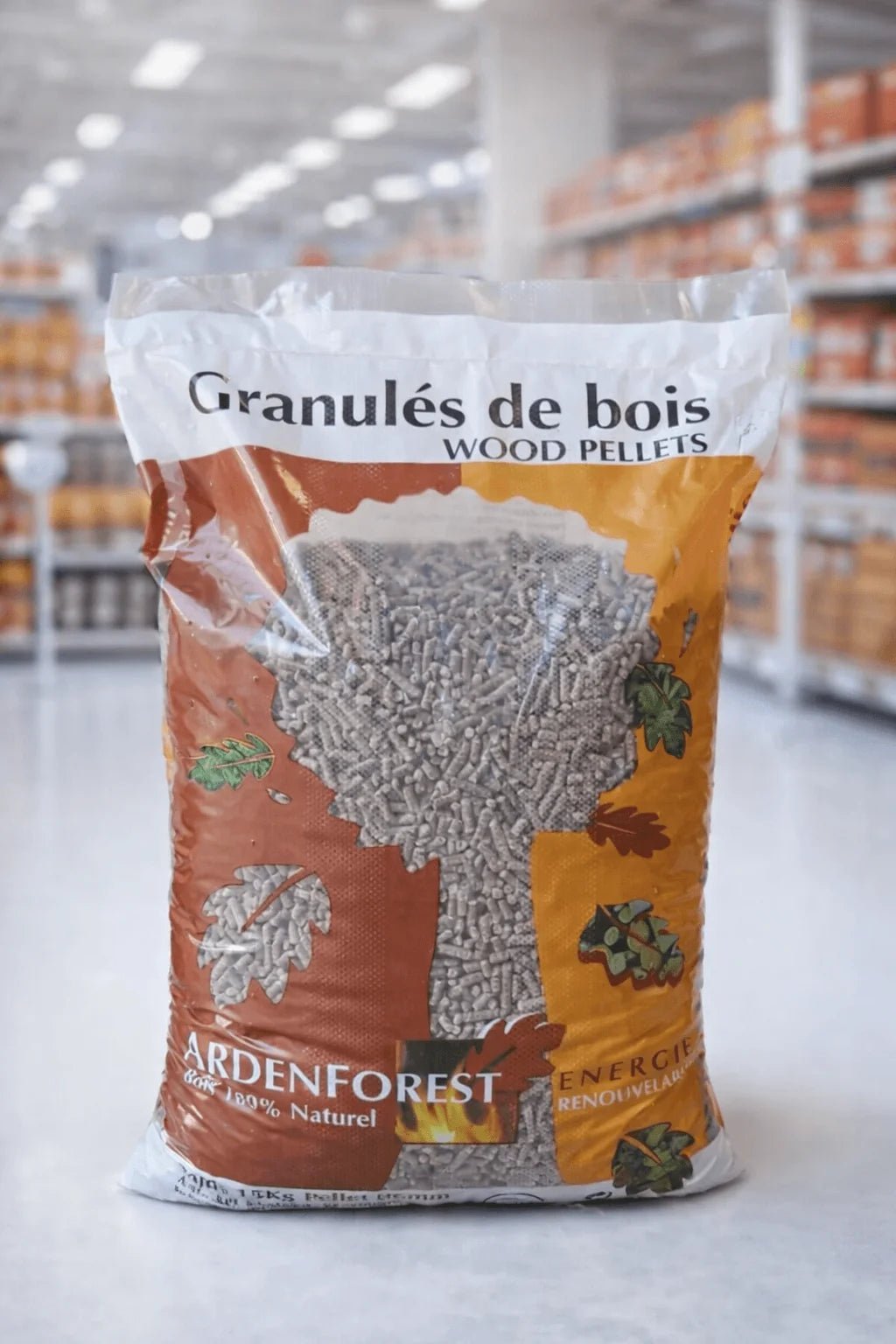 Pellets Ardenforest ENplus A1 – Palete de 70 sacos de 15 kg 1 Pellets Ardenforest ENplus A1 – Palete de 70 sacos de 15 kg